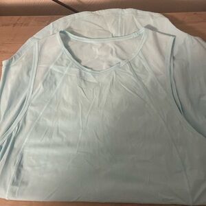 Lululemon sculpt tank top back vent size 6 icing blue no tags